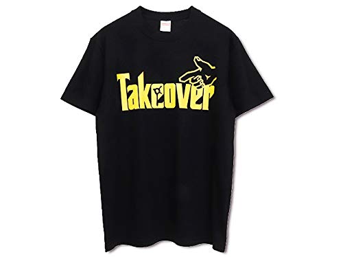Amazon.co.jp: 新日本 柴田勝頼 TAKEOVER Tシャツ M ブラック